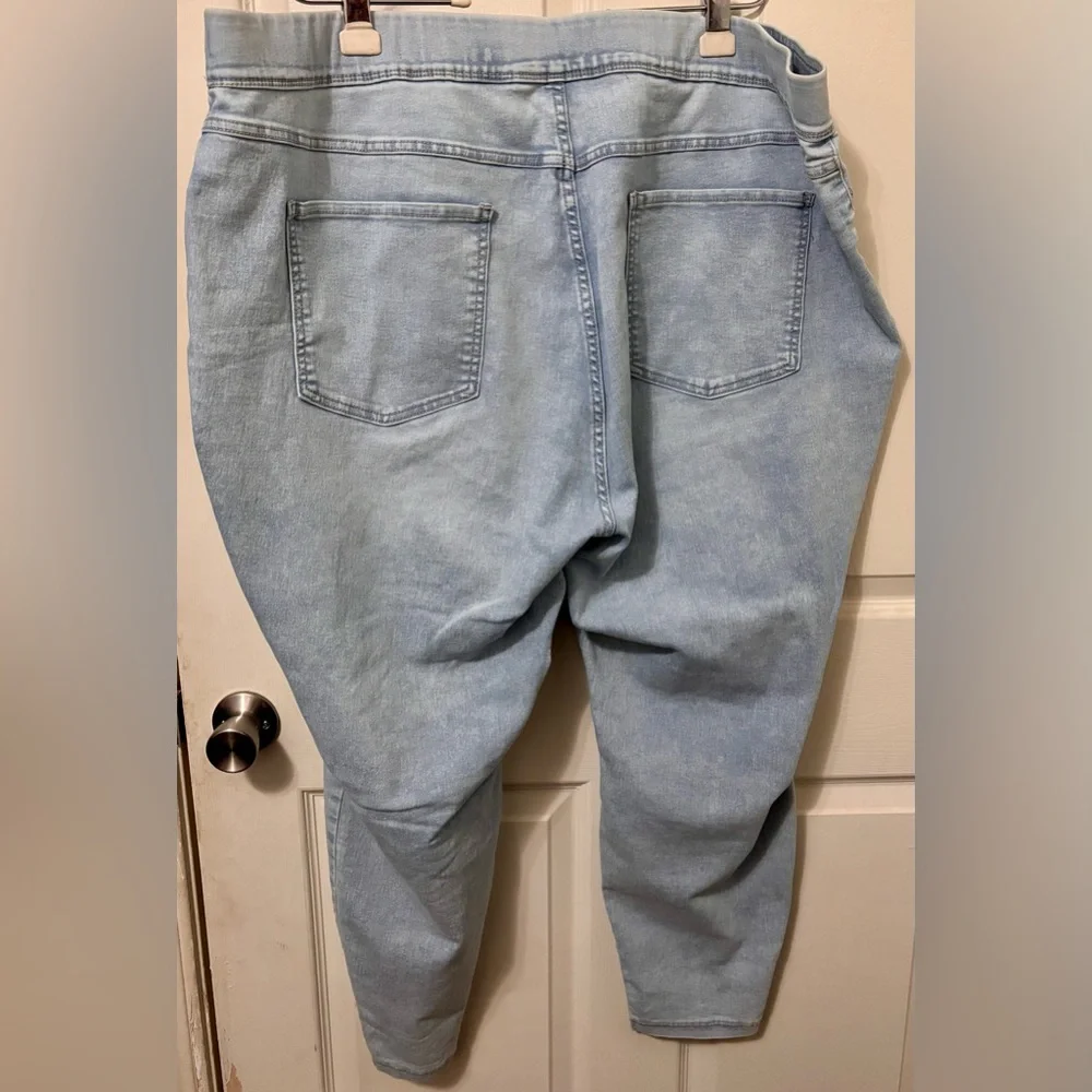 🩵 Terra & Sky 3X Light Blue Jeggings - Picture 7 of 10